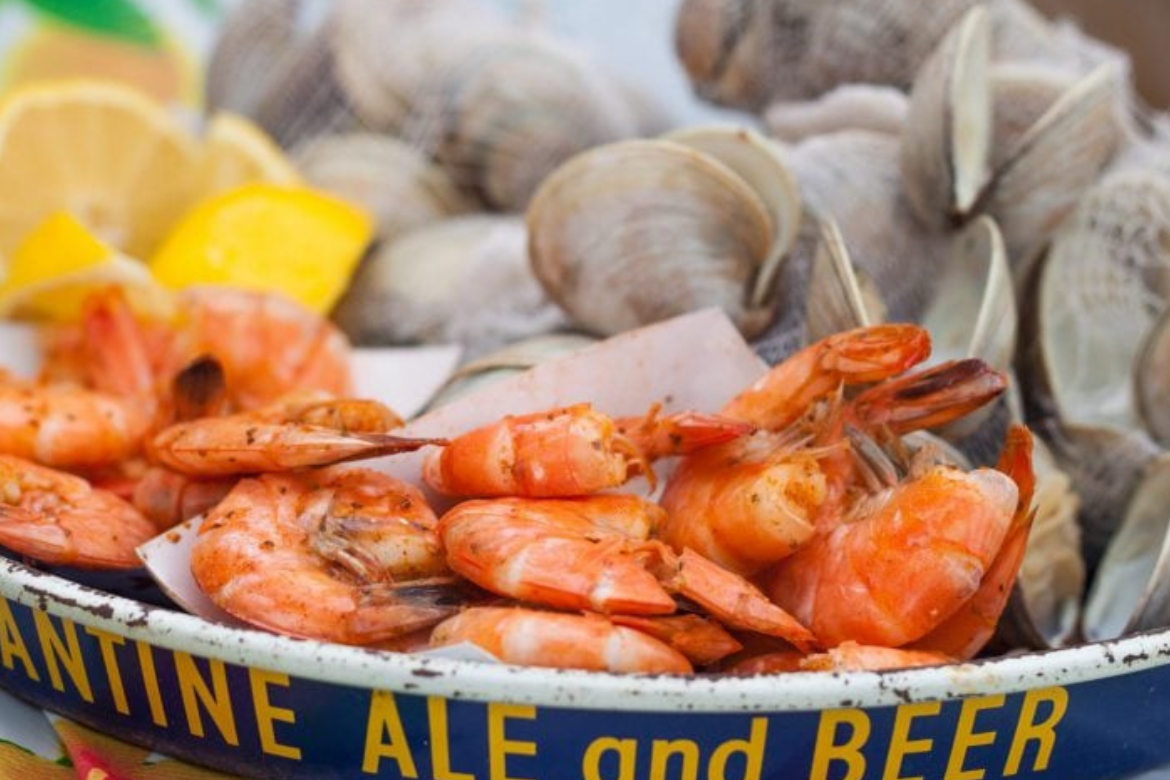Peel and Eat Shrimp and Clams