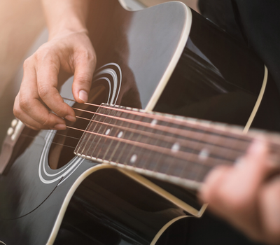 Man playing guitar