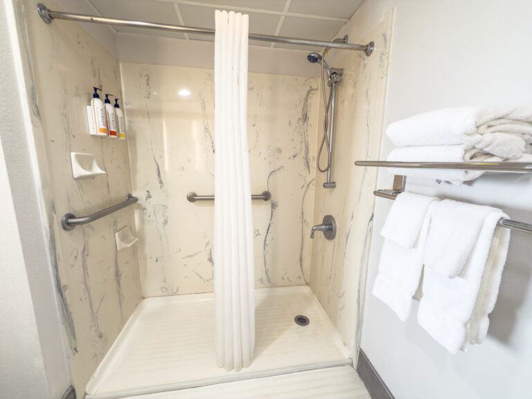 Oceanfront Queen ADA Bathroom Shower